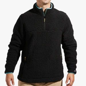 Chubbies Black Quarter-Zip